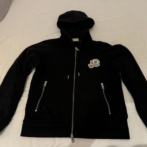 MONCLER DOUBLE LOGO ZIP HOODIE