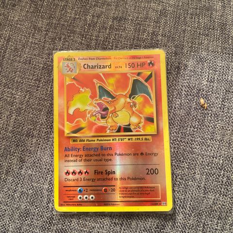 Charizard pokemon kort