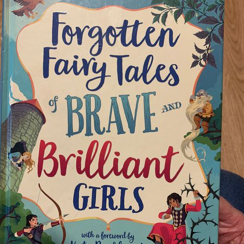 barnebok på Engelsk, Forgotten Fairy Tales of Brave & Brilliant Girls