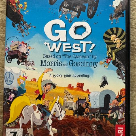 Go west!  Lucky Luke pc spill 🔥som ny!! 🚨sjelden