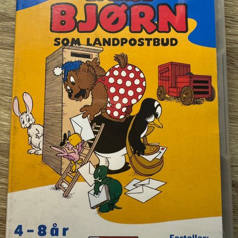 Bamse Bjørn som landpostbud 4-8 år pc spill 🔥 som ny!!