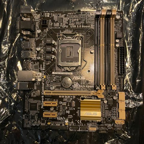 ASUS B85M-G Socket LGA1150 hovedkort