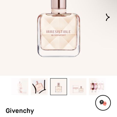 Givenchy irresisteble fraiche ønskes kjøpt