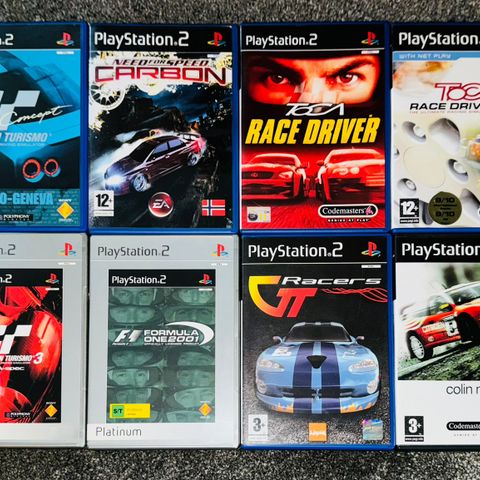 Racing Pakke PS2 PlayStation 2