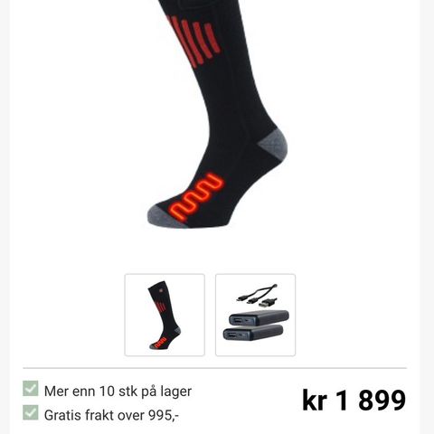 Varmestrømper / sokker til tur, jakt, ski, osv