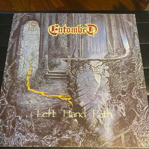 Entombed ** Left Hand Path ** LP ** Death Metal ** Førsteutgave