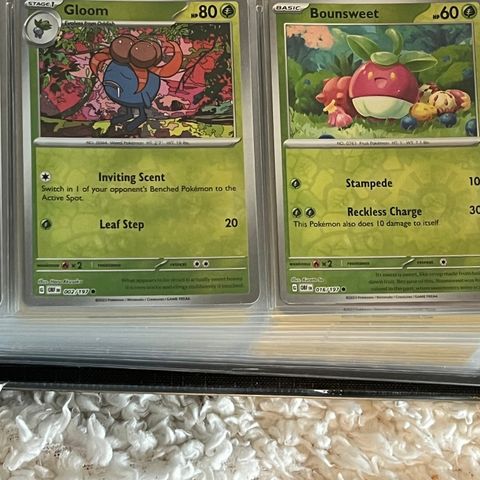 Pokemonkort reverse holo