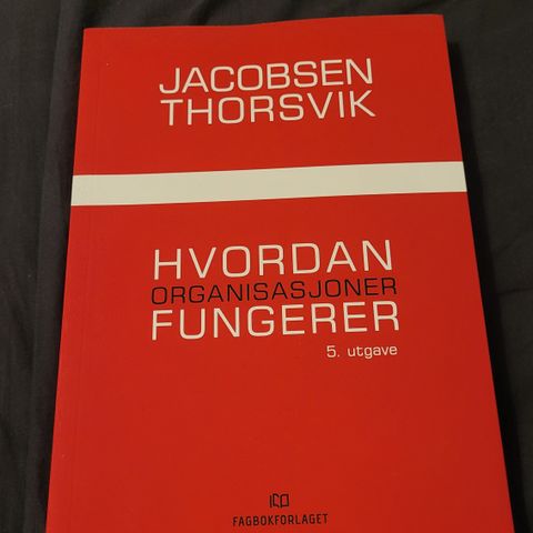 Hvordan organisasjoner fungerer