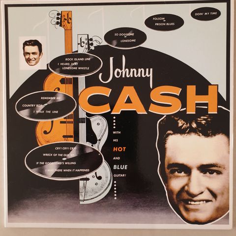 Johnny Cash – With His Hot And Blue Guitar - LP - RØD VINYL