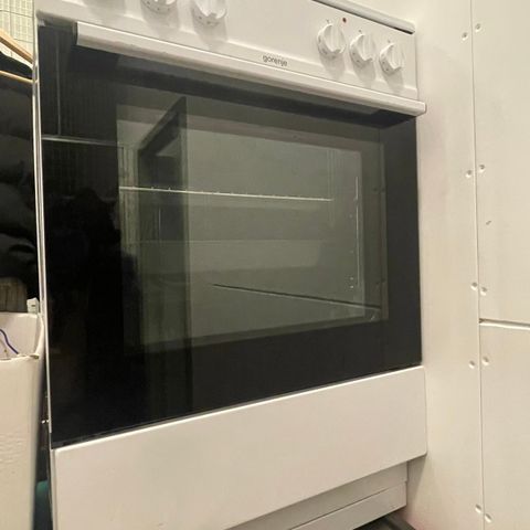 Gorenje komfyr - 3 år gammel