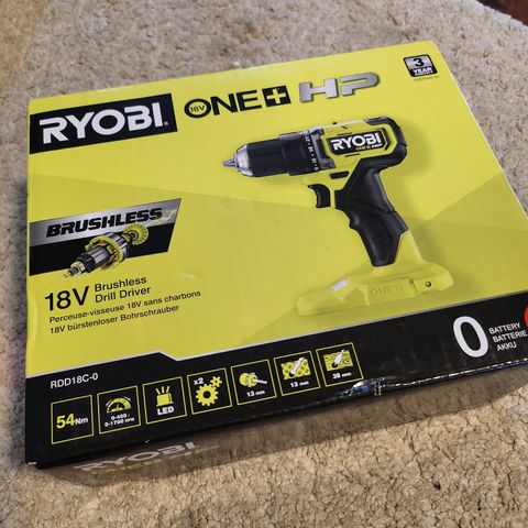 Ryobi Skrutrekker