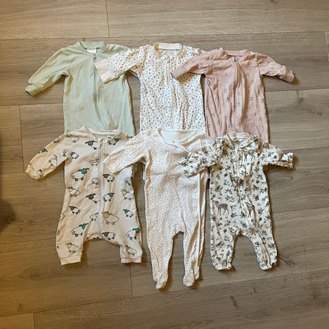 Pyjamas pakke str 56