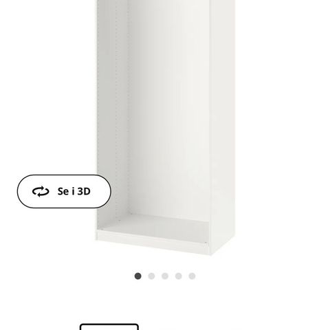 Ikea Pax garderobeskap