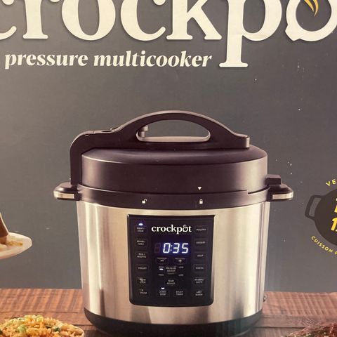 Crockpot pressure multicooker