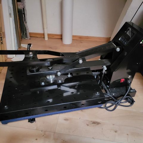 Ubrukt Heatpress tekstiltrykk