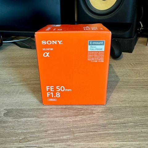 Sony FE 50mm F1.8