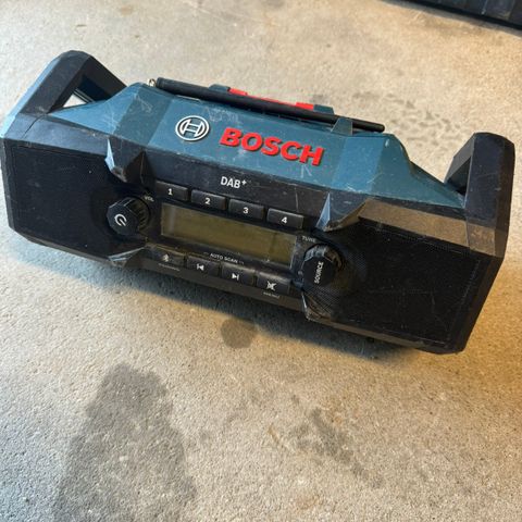 Bosch GBP 18v byggradio