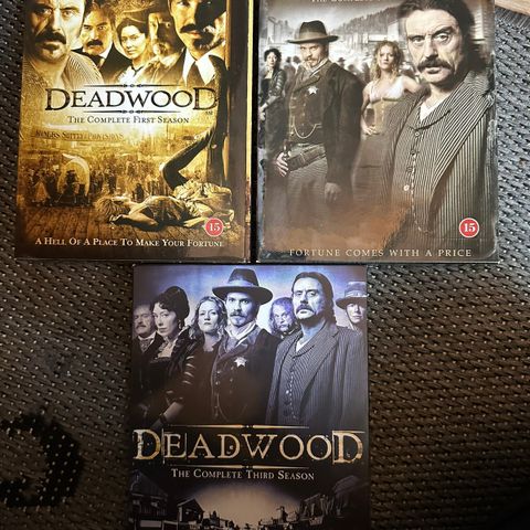 Deadwood Sesong 1 - 3 DVD