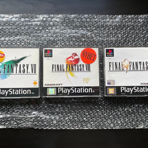 Final Fantasy VII, VIII & IX