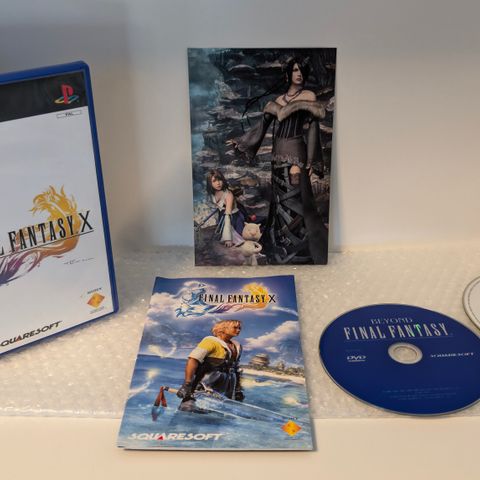 Final Fantasy X, PS2, 2-disc, PAL + manual