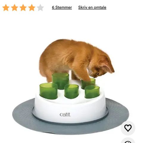 Catit Senses Digger aktivitetsleke til katt