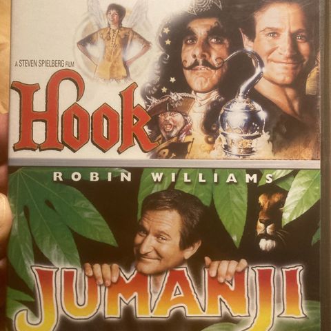 Hook & Jumanji (Norsk tekst) DVD