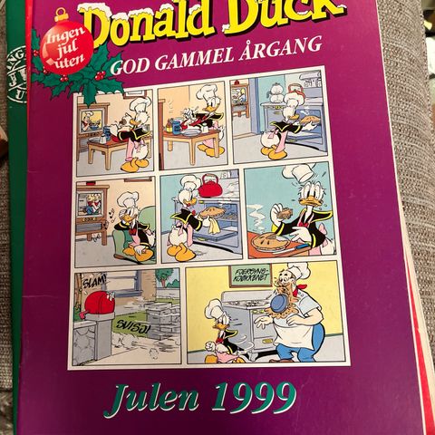 5 stk Donald Duck God gammel årgang