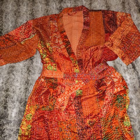 Kimono i silke XL