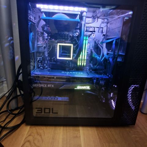 RÅ GAMING PC i7-10700K, RTX3070, 48GB RAM, 1TB m2, Z-490