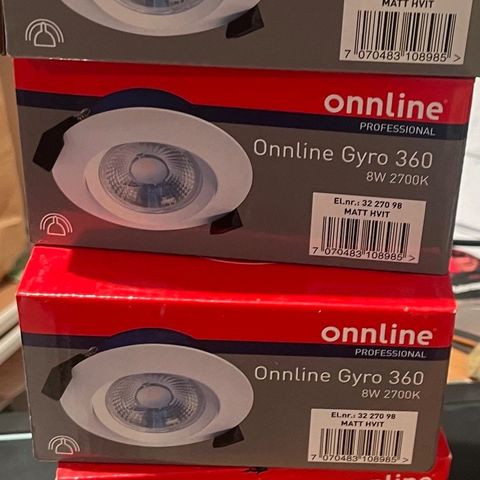 Downlight Onnline Gyro 360  8W  2700K