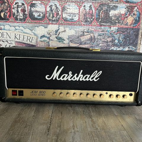 Marshall JCM800 2205 - ombygget til Soldano SLO