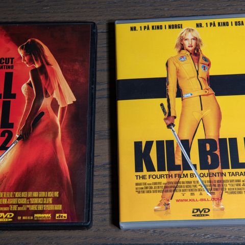 Kill Bill Volume 1 & 2 DVD