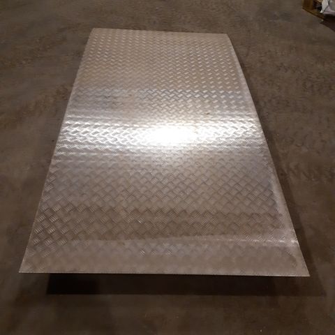 Aluminium rampe