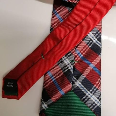 Tommy Hilfiger Tartan Silkeslips