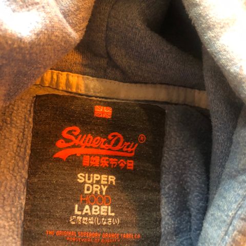 Superdry vintage hettegenser