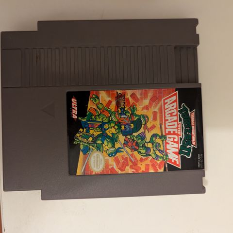 Teenage Mutant Ninja Turtles 2- The Arcade game . Nintendo Nes 1989.