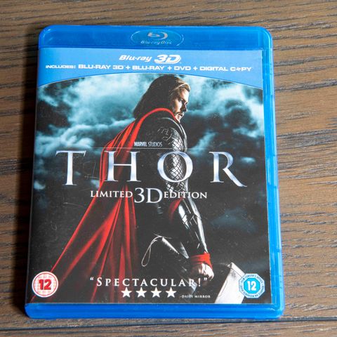 Thor 3D Blu-ray