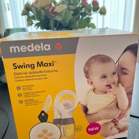 Medela swing maxi brystpumpe