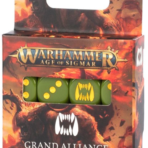 Grand Alliance Destruction Dice Set