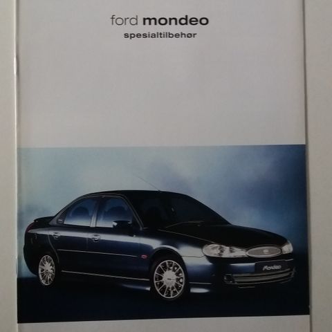 Ford MONDEO SPESIALTILBEHØR -brosjyre. (NORSK)