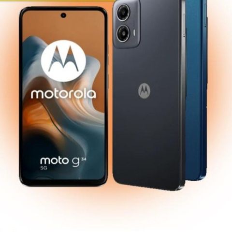 Motorola  g34 5G 128 GB , 1499 kr med garanti