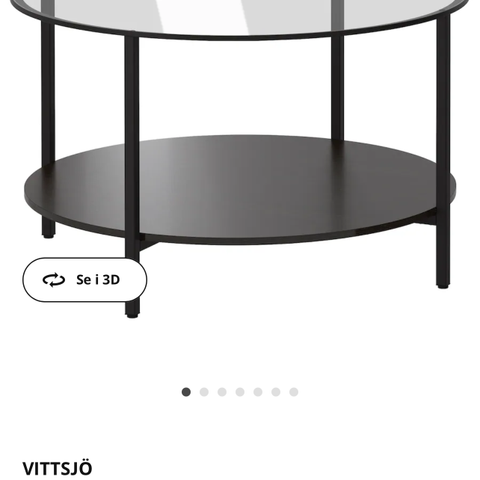 Ikea Vittsjö salongbord