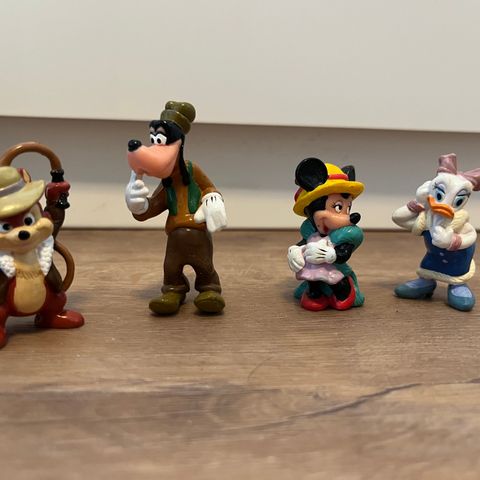 Diverse vintage Disney pvc figurer