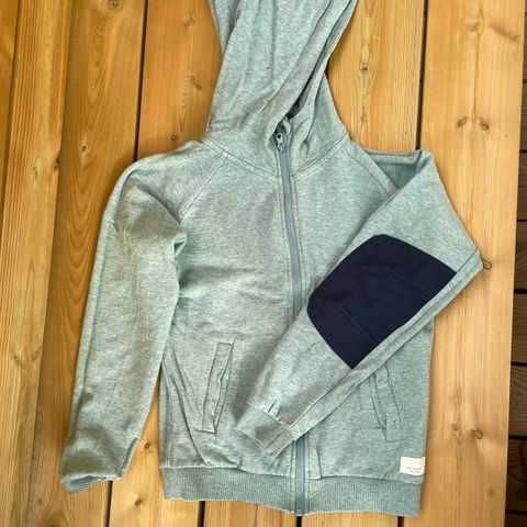 Tufte zip hoodie, strl 134/140