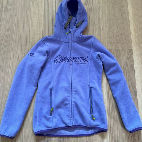 Bergans fleece jakke str 152