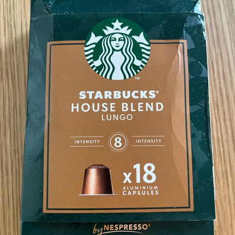 Kaffekapsler Starbucks Nespresso