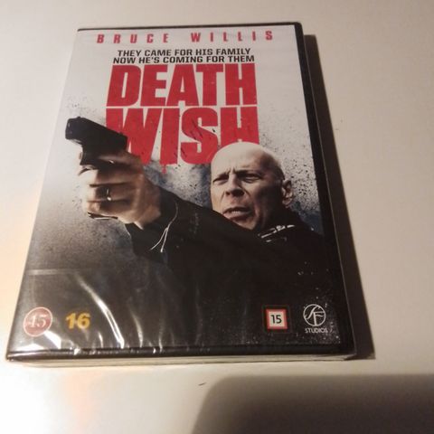 Death Wish.   Norsk tekst