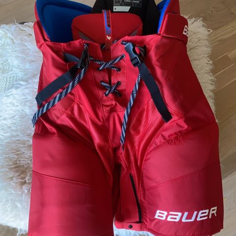 Bauer hockey bukse og vest Senior str L