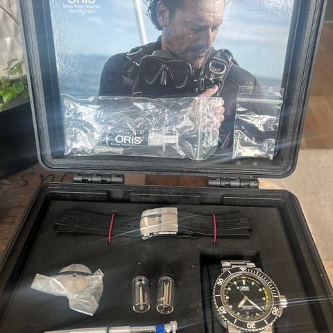 Oris Depth Gauge, Dykker Klokka, Diving watch 500m