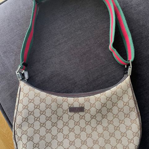 Gucci canvas vintages veske